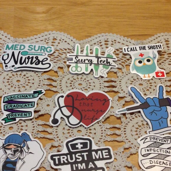 Nursing stickers, locker stickers, crafts or scrapbooking - Picture 2 of 6